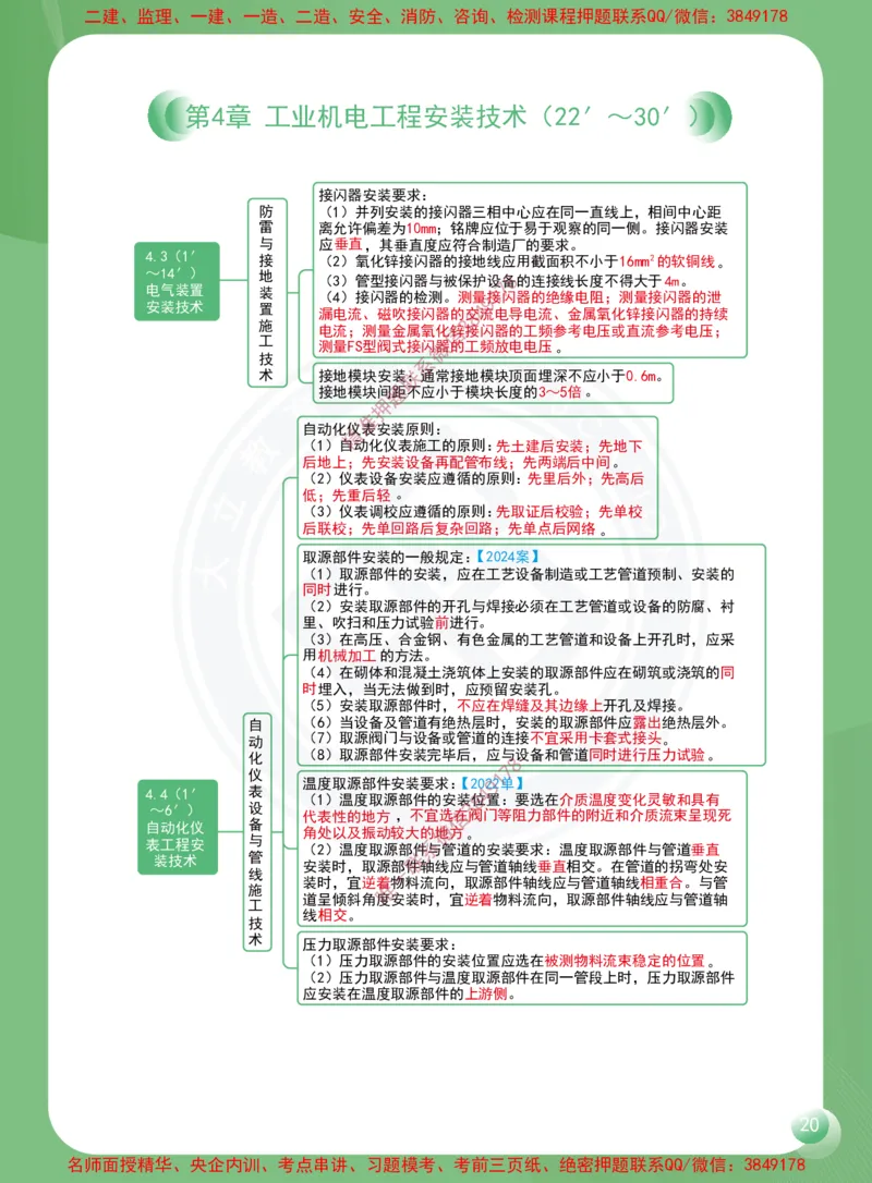 2026年二建《机电工程管理与实务》思维导图_2026二建全科_2026二级建造师（持续更新）看这里_2026二建机电SVIP_01-精华文档✿电子教材✿历年真题