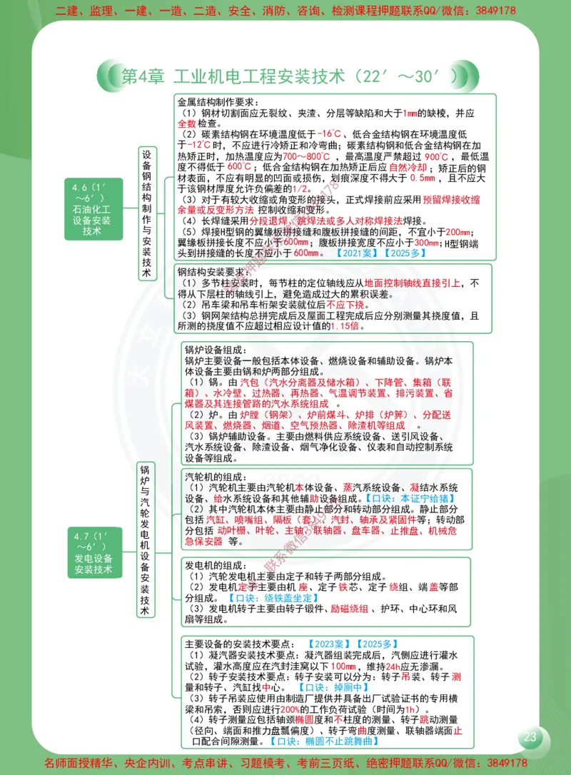2026年二建《机电工程管理与实务》思维导图_2026二建全科_2026二级建造师（持续更新）看这里_2026二建机电SVIP_01-精华文档✿电子教材✿历年真题