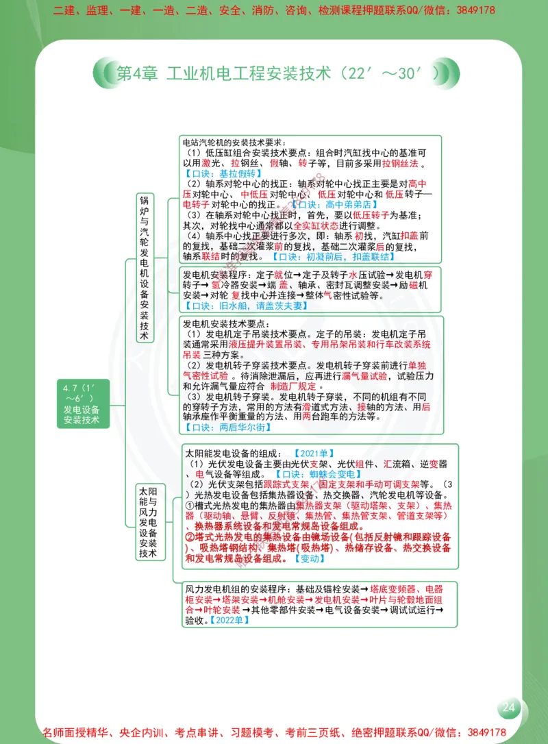 2026年二建《机电工程管理与实务》思维导图_2026二建全科_2026二级建造师（持续更新）看这里_2026二建机电SVIP_01-精华文档✿电子教材✿历年真题