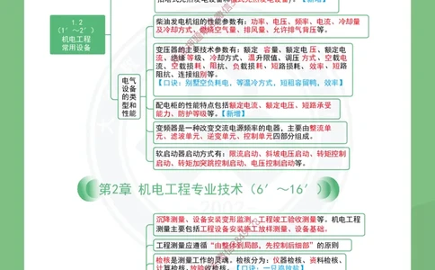 2026年二建《机电工程管理与实务》思维导图_2026二建全科_2026二级建造师（持续更新）看这里_2026二建机电SVIP_01-精华文档✿电子教材✿历年真题