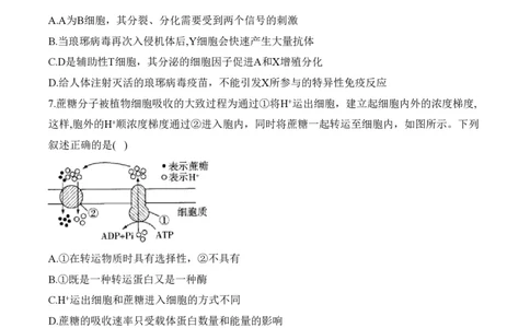 2024届明日之星高考生物精英模拟卷重庆版_2024高考押题卷_72024正确教育全系列_2024明日之星全系列_（新高考）2024《明日之星&middot;高考精英模拟卷》（九科全）各一套