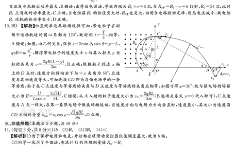 物理答案（新高考联盟联考一）_2025年3月_2503022025届湖南省新高考教学教研联盟第一次联考（全科）_2025届湖南省新高考教学教研联盟第一次联考物理试卷（湖南省一联）（含答案）