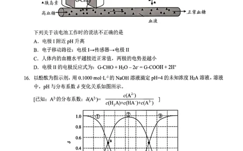 深圳市罗湖区2025-2026学年高三第一学期开学质量检测化学_2025年9月_250914广东省深圳市罗湖区2025-2026学年高三第一学期开学质量检测（全科）
