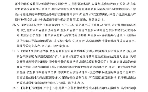 吕梁市2025年高三年级第二次模拟考试生物答案_2025年4月_250420山西省吕梁市2025年高三年级第二次模拟考试（全科）_吕梁市2025年高三年级第二次模拟考试生物