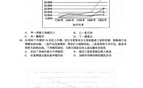 绵阳南山中学高2023级&ldquo;绵阳一诊&rdquo;热身考试历史_2025年10月_251028四川省绵阳南山中学高2023级&ldquo;绵阳一诊&rdquo;热身考试