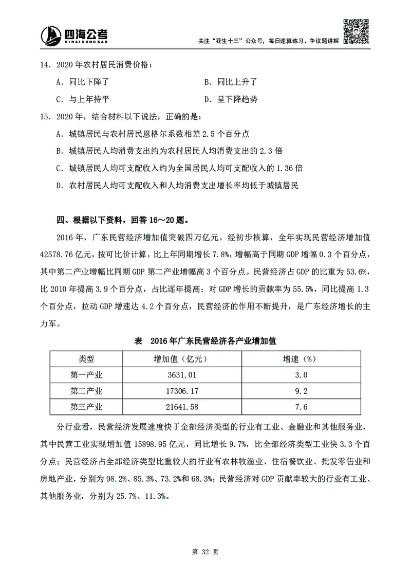 四海2024下半年-资料分析刷题讲义-花生十三-_2026考公资料_花生十三合集_旗舰班-国考2025花生十三旗舰班（花生行测+飞扬申论）⭐_1.花生十三行测（系统班+刷题班）_资料