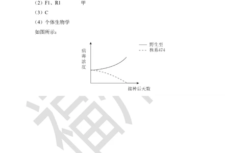 生物试卷参考答案_2025年1月_250119福建省部分（六市）地市2025届高中毕业班第一次质量检测（六市一模）（全科）