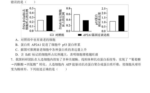 江西省南昌市第二中学2026届高三上学期月考（一）生物试题（含答案）_2025年10月_12026年试卷教辅资源等多个文件_251025江西省南昌市第二中学2026届高三上学期月考（一）