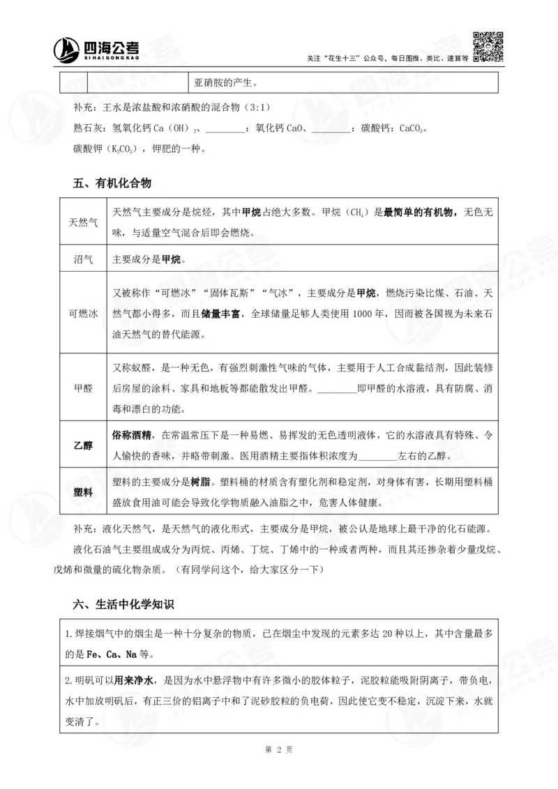 四海常识判断背诵手册--第二十节_2026考公资料_（01）花生十三_01系统班（2026版）花生十三旗舰班（行测+申论）_常识判断_背诵手册