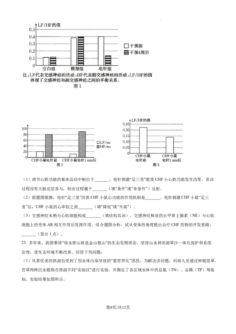 辽宁省抚顺市六校协作体2024-2025学年高三下学期期初检测生物_2025年3月_250313辽宁省抚顺市六校协作体2024-2025学年高三下学期期初检测（金太阳350C）（全科）