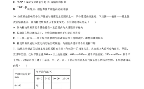 辽宁省抚顺市六校协作体2024-2025学年高三下学期期初检测生物_2025年3月_250313辽宁省抚顺市六校协作体2024-2025学年高三下学期期初检测（金太阳350C）（全科）