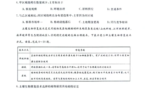 河南省金科新未来2025届高三4月一模考试地理_2025年4月_2504122025届河南省金科新未来联考高三下学期4月模拟预测（全科）_2025届河南省金科新未来联考高三下学期4月模拟预测地理