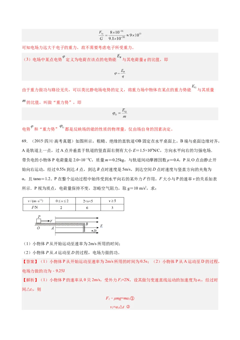 专题40带电粒子在电场运动（二）（解析卷）-十年（2014-2023）高考物理真题分项汇编（全国通用）_近10年高考真题汇编（必刷）_十年（2014-2024）高考物理真题分项汇编（全国通用）