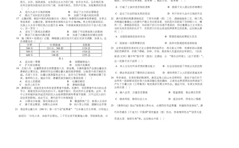 河南省顶级名校2025-2026学年高三上学期9月月考历史试卷（含答案）_2025年9月_250925河南省顶级名校2026届高三上学期9月月考试