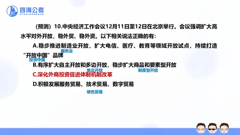 四海24中央经济工作会议ppt_2026考公资料_花生十三合集_套题班2025花生行测+飞扬申论套题⭐⭐_行测套题2025省考花生十三套题二期_常识政治理论冲刺-赠课_政治理论-时政_PPT