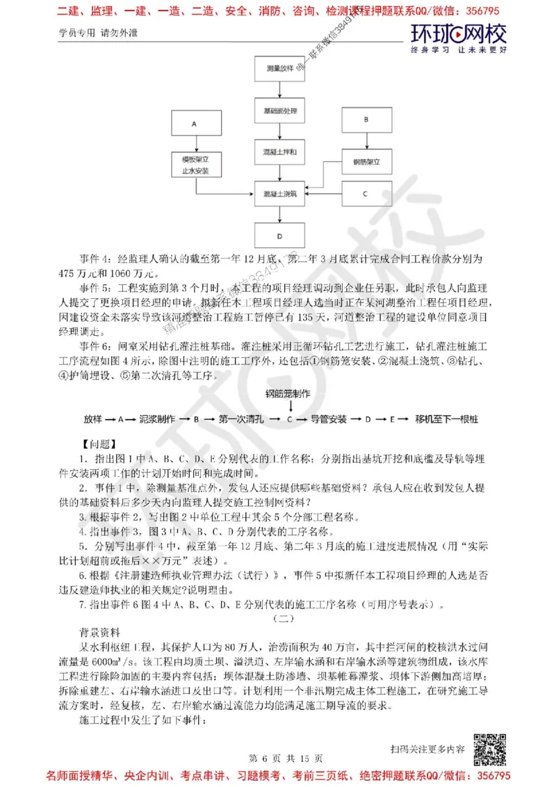 2025环球网校一级建造师《水利水电工程管理与实务》临考点睛卷_2026年一级建造师_2026年一建水利_2025年一建水利SVIP_05-考前密训✿央企特训✿机构普押