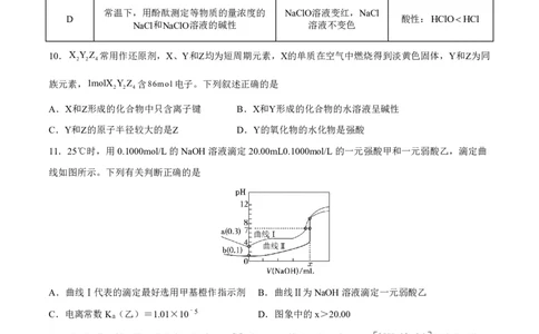 2024高途高中化学点睛卷重庆卷OK_2024高考押题卷_132024高途全系列_26高途点睛卷_2024点睛密卷-化学