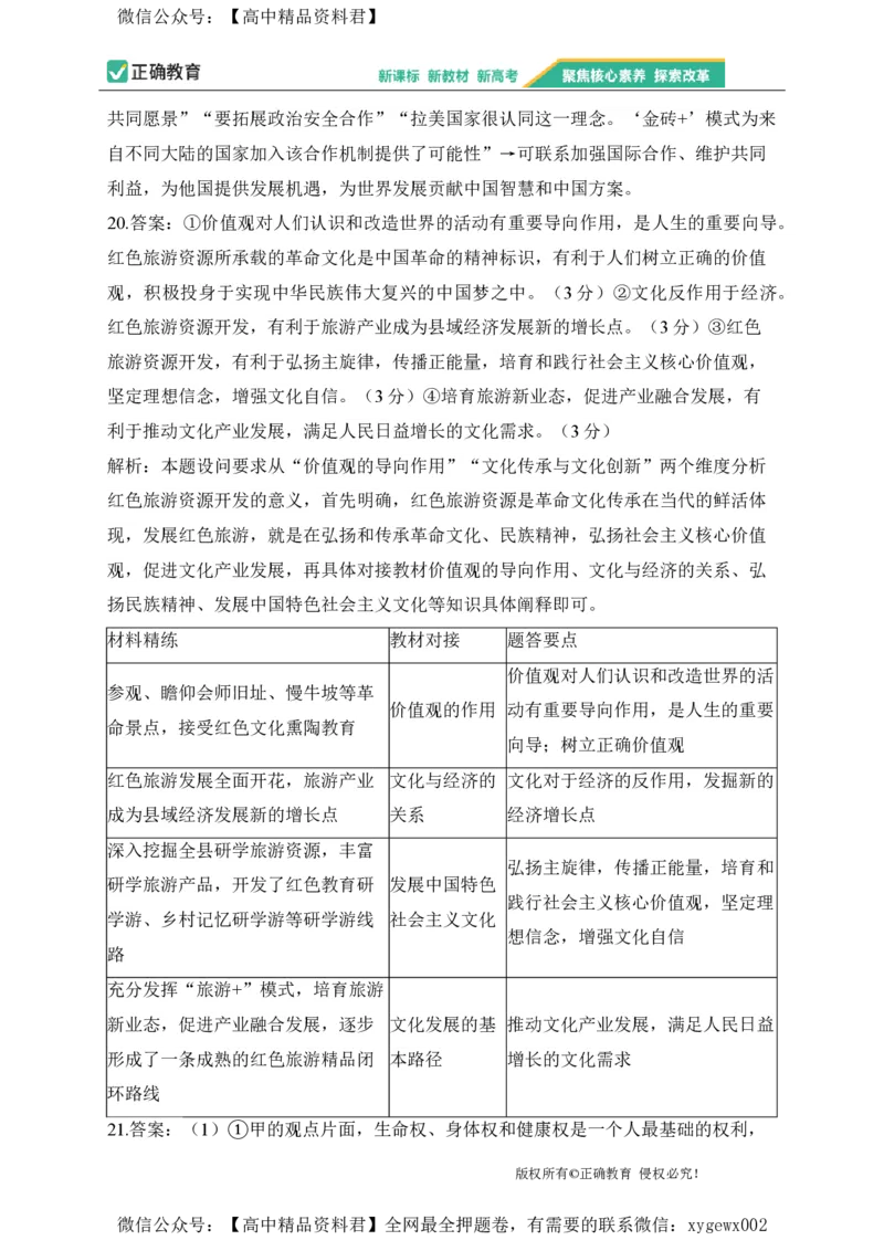 2024届明日之星高考政治精英模拟卷湖北版_2024高考押题卷_72024正确教育全系列_2024明日之星全系列_（新高考）2024《明日之星&middot;高考精英模拟卷》（九科全）各一套