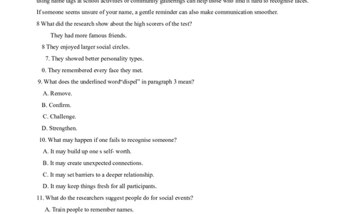 广东省深圳市宝安区2025-2026学年高三上学期10月教学质量检测英语试卷（含答案）_2025年10月_251024广东省深圳市宝安区2025-2026学年高三上学期10月教学质量检测（全科）