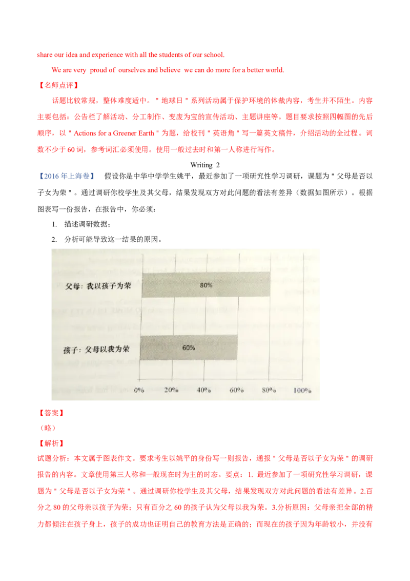 专题27书面表达图表和图画类（解析卷）--学易金卷：十年（2014-2023）高考真题英语分项汇编（全国通用）_近10年高考真题汇编（必刷）