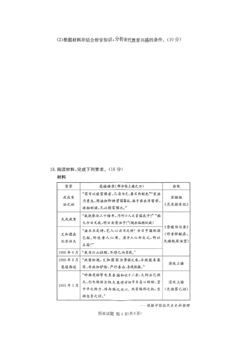 湖南省佩佩教育2025届2月高三开学联考历史试题+答案_2025年2月_250217湖南省佩佩教育2025届2月高三开学联考（全科）_湖南省佩佩教育2025届2月高三开学联考历史