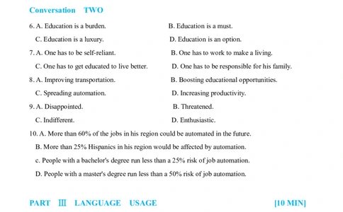 02-XH2024专四预测第2套试题_2025专四专八真题及备考资料_2025专四备考资料_022025专四预测押题卷13+5套_2024年专四预测押题卷13套（附听力及答案解析）_2024年专四预测卷5套