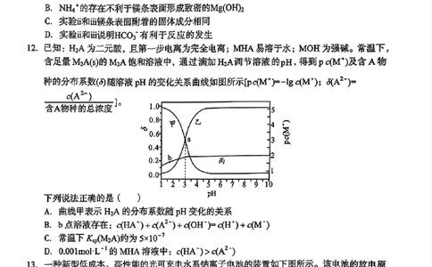 安徽省A10联盟2025届高三开年考化学试题_2025年2月_250208安徽省A10联盟2025届高三下学期开年考_安徽省A10联盟2025届高三下学期开年考化学