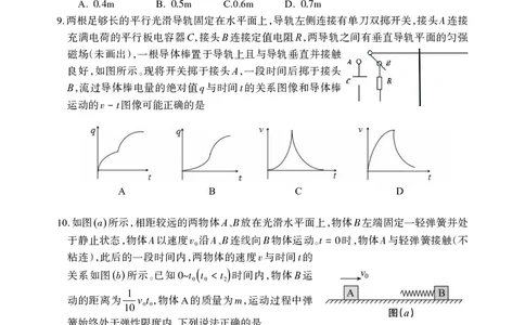 德阳市高中2022级质量监测考试（二）物理_2025年2月_250224四川省德阳市高中2022级质量监测考试（二）（全科）_德阳市高中2022级质量监测考试（二）物理