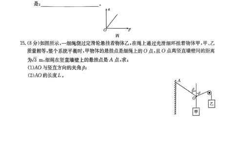 物理试题及参考答案_2025年10月_251013山东省金太阳百校大联考2025-2026学年高三上学期10月联考（全科）