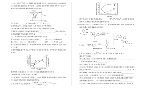 甘肃省部分学校2025届高三上学期第一次联考（期末）化学试卷（含解析）_2025年1月_250109甘肃省部分学校2025届高三上学期第一次联考（期末）