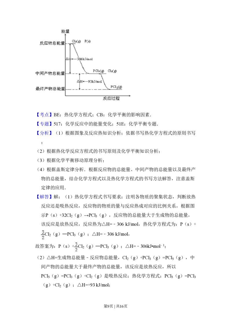 2008年高考化学试卷（全国卷Ⅱ）（解析卷）_化学历年高考真题_新&middot;PDF版2008-2025&middot;高考化学真题_化学（按省份分类）2008-2025_2008-2024&middot;（西藏）化学高考真题