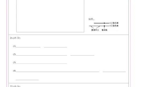 生物彩卡-4月质量检测（W）_2025年5月_250511湖北省九师联盟2025届高三4月质量检测（W）（全科）