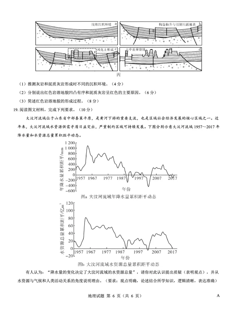 名校教研联盟2026届高考仿真模拟卷（样卷）地理_2025年10月_251029名校教研联盟2026届高考仿真模拟卷（样卷）（全科）