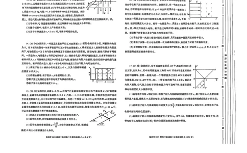 陕西省榆林市2025届高三上学期第二次模拟检测物理试题（含答案）_2025年1月_250117陕西省榆林市2025届高三上学期第二次模拟检测（全科）