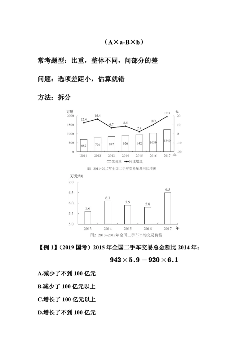 （A&times;a-B&times;b）两数相乘做减法讲义和答案_2026考公资料_超格合集_数资高照合集_速算高照抖音速算直播课_题本