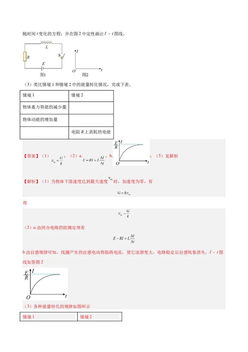 专题51电磁感应和电路的综合问题和自感涡流问题（解析卷）-十年（2014-2023）高考物理真题分项汇编（全国通用）_近10年高考真题汇编（必刷）
