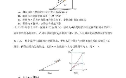 河南省南阳市第一中学2026届高三上学期开学考试物理含解析_2025年9月_250908河南省南阳市第一中学2026届高三上学期开学考试（全科）