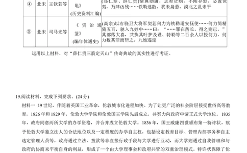 福建省漳州市2025届高三毕业班第三次教学质量检测历史试题（含答案）_2025年3月_250309漳州市2025届高三毕业班第三次教学质量检测（全科）