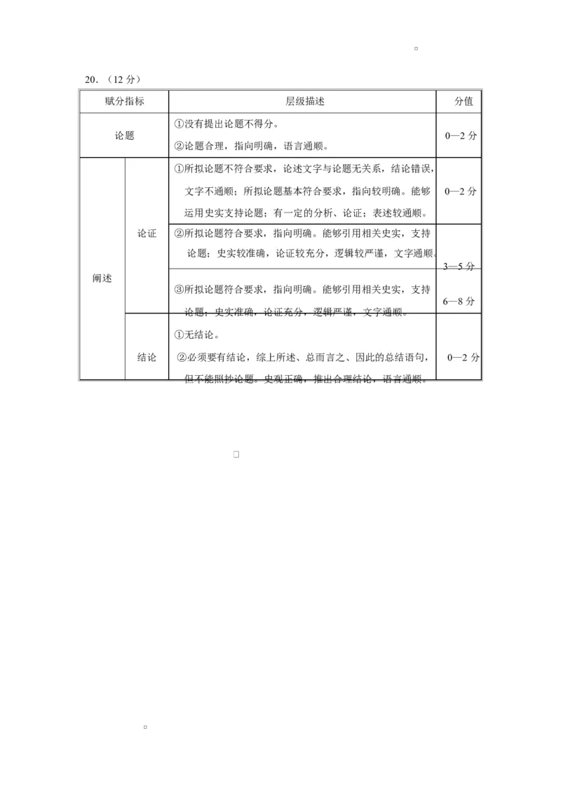 铜仁市2025届高三年级3月模拟考试历史历史-参考答案5_2025年3月_250325贵州省铜仁市2025届高三下学期3月模拟考试_2025届贵州省铜仁市高三下学期3月模拟考试历史试题