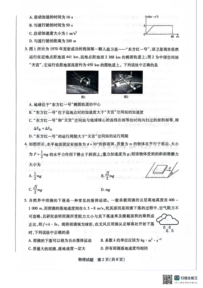 物理2025-9-2916.31_2025年10月_251001河南天一大联考2025-2026学年(上)高三年级顶尖计划(一)_河南天一大联考2025-2026学年（上）高三年级顶尖计划（一）物理
