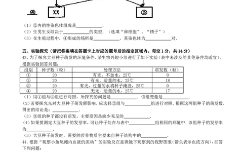 黑龙江省绥化市2016年中考生物真题试题（含解析）_中考真题_8.生物中考真题2015-2024年_2016年全国中考生物74份