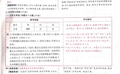 2024-05王后雄高考语文解析_2024高考押题卷_22024王hou雄_16王后雄押题_2024年王后雄高考押题预测卷（河北专版）