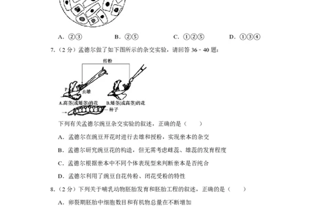 2009年高考生物试卷（江苏）（空白卷）_生物历年高考真题_新&middot;PDF版2008-2025&middot;高考生物真题_生物（按省份分类）2008-2025_2008-2025&middot;（江苏）生物高考真题