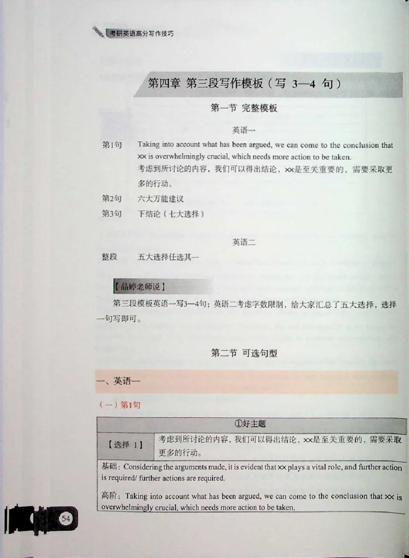 高分写作技巧_考研英语+作文模板_考研英语作文模版_5.王jin婷作文课