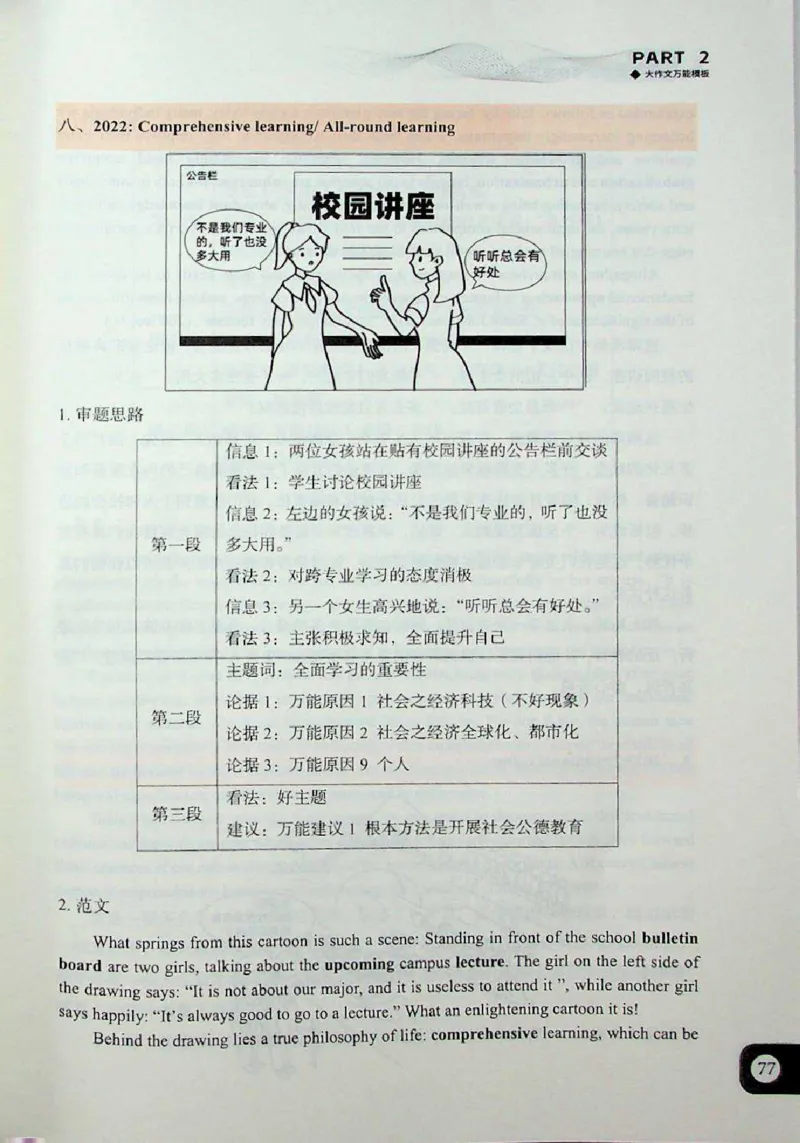 高分写作技巧_考研英语+作文模板_考研英语作文模版_5.王jin婷作文课