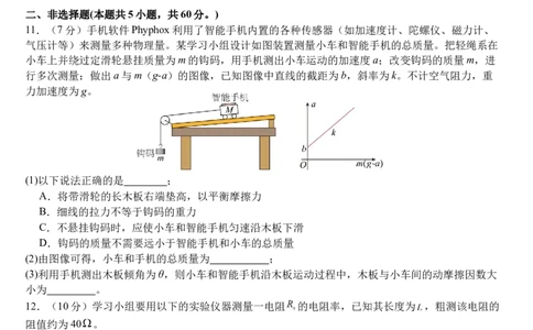 武汉二中2025届高三年级物理模拟卷_2025年5月_2505272025届湖北省武汉市第二中学高三模拟预测试题_2025届湖北省武汉市第二中学高三下学期5月模拟考试物理试卷