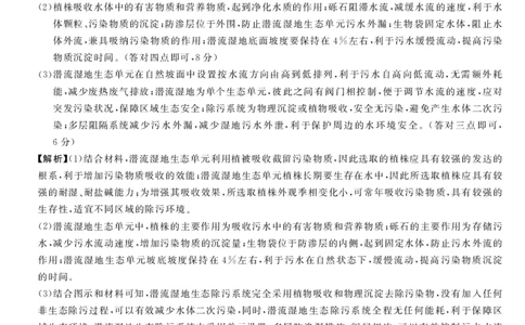 安徽省华师联盟2025届高三第二学期5月质量检测地理答案_2025年5月_250523安徽省华师联盟2025届高三第二学期5月质量检测（全科）