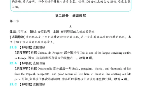 1_2024高考押题卷_42024理想树全系列_（全国版）2024《高考必刷卷&middot;押题卷》英语_2024高考必刷卷押题卷英语全国版图书答案