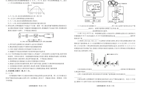 山东省菏泽市2024-2025学年高三上学期1月期末生物_2025年1月_250121山东省菏泽市2024-2025学年高三上学期1月期末试题（全科）_山东省菏泽市2024-2025学年高三上学期1月期末生物