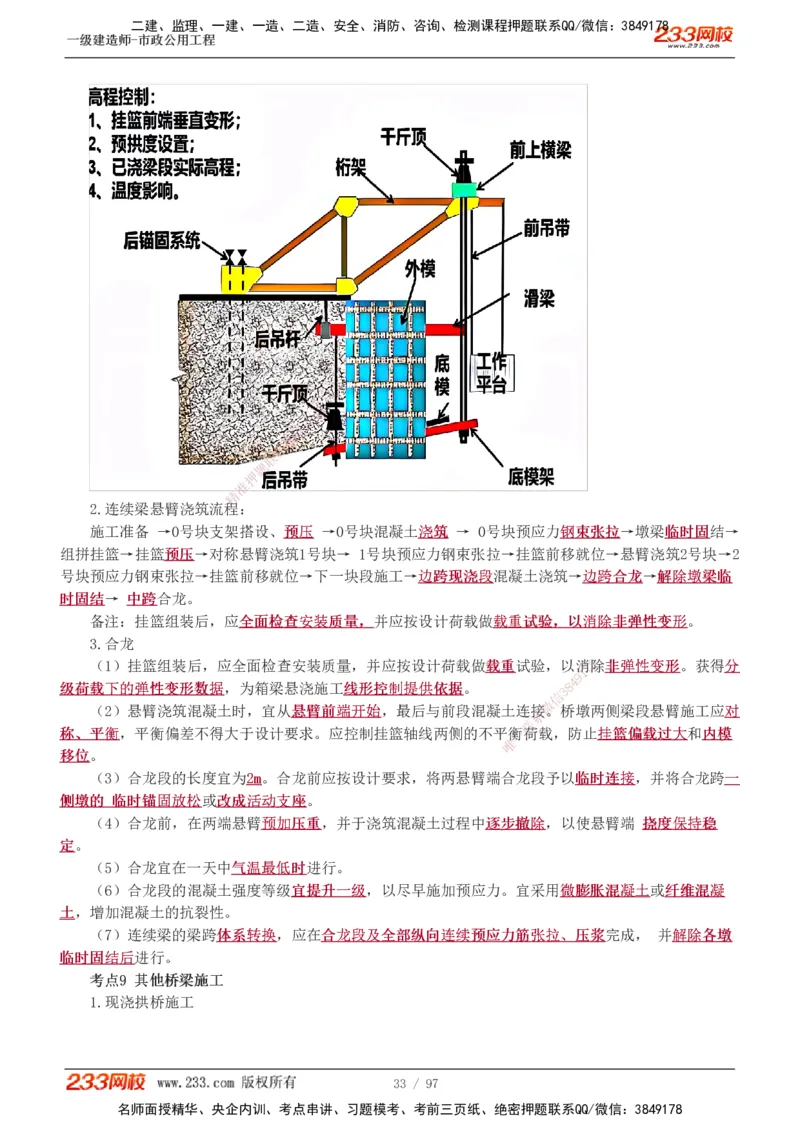 1-7_2026年一级建造师_2026年一建市政_2025年一建市政SVIP_04-冲刺串讲✿考点强化✿小灶集训_101-市政《考前集训班》凌萍萍233